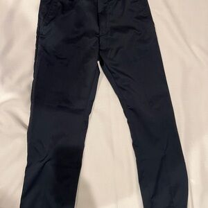 Men's Navy Blue Dress Khaki Pants 28x28 Classic Amazon Essentials